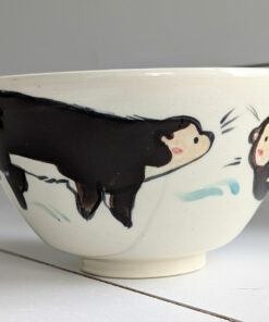 cute otter bowl handmade