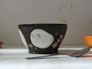 cute ghost bowl