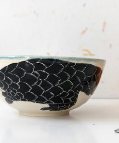 cute pangolin bowl handmade