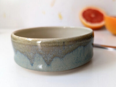 small frog dish cute