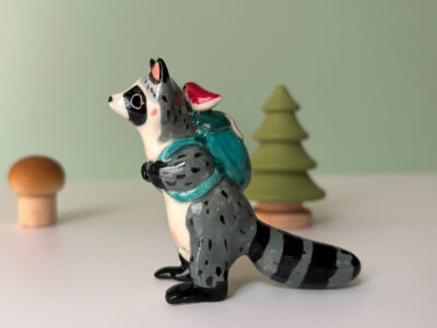 Figurine : Raton Laveur et Sac à dos – Image 8