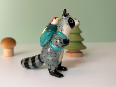 Figurine : Raton Laveur et Sac à dos – Image 7