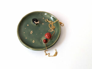 hedgehog jewelry dish