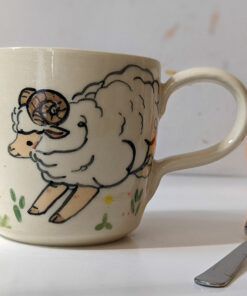 cute rams big mug