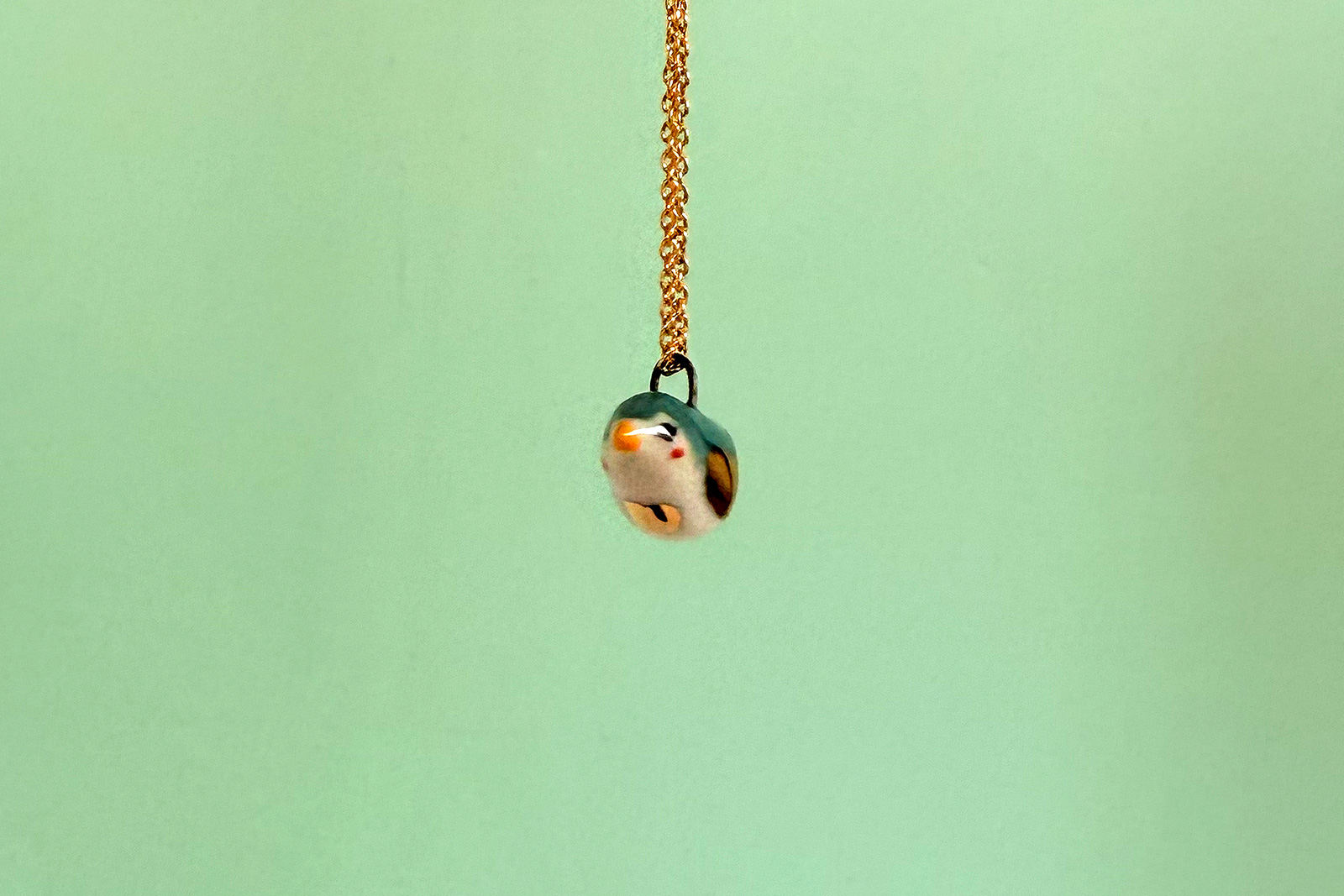 Pendentif Porcelaine - Oiseaux Mignons – Image 3