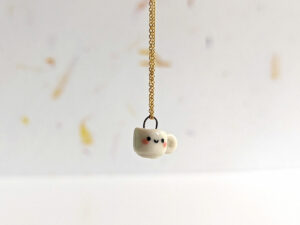 cute coffee cup pendant