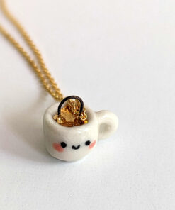 cute coffee cup pendant