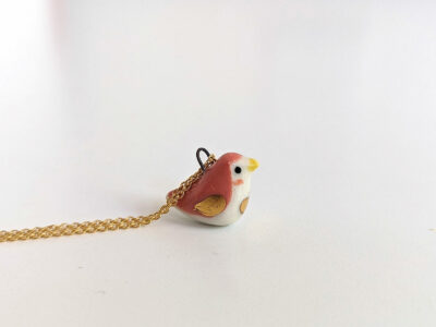 Pendentif Porcelaine - Oiseaux Mignons – Image 18