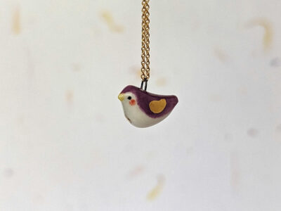 Pendentif Porcelaine - Oiseaux Mignons – Image 13