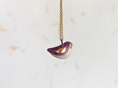 Pendentif Porcelaine - Oiseaux Mignons – Image 11