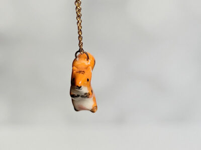 Pendentif Porcelaine - Écureuil Roux – Image 8