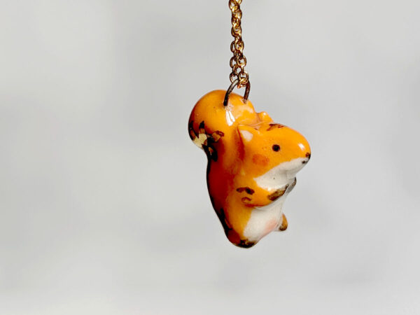 red squirrel pendant