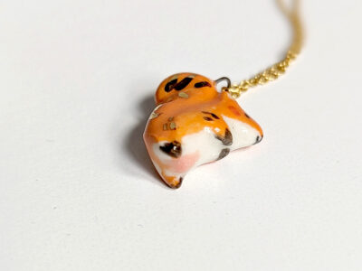 Pendentif Porcelaine - Écureuil Roux – Image 6