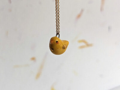 Pendentif Porcelaine - Oiseaux Mignons – Image 6