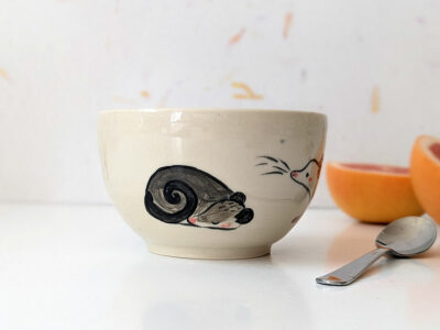 Bowl - Cute Rats - Image 4