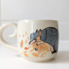 cute armadillo mug handmade