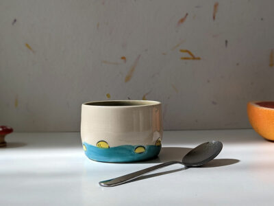 capybara citrus bath tumbler