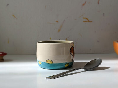 capybara citrus bath tumbler