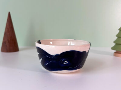 Gobelet Porcelaine : Pieuvre - Bleue – Image 5