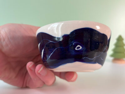 octopus tumbler porcelain