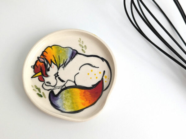 Unicorn spoon rest