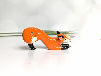 Figurine - Stretching Fox - Image 13