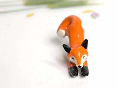 Figurine - Stretching Fox - Image 14