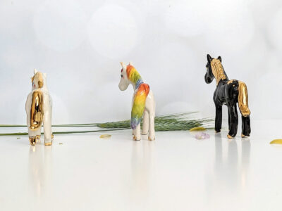 Figurine Set - Opossum Fam + 3 Unicorns - Image 6