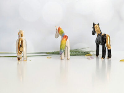 Figurine Set - Opossum Fam + 3 Unicorns - Image 7