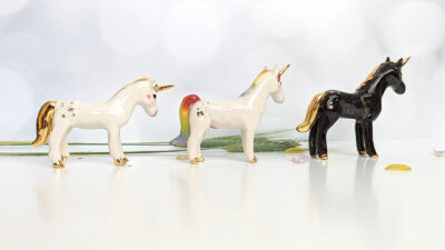 Figurine Set - Opossum Fam + 3 Unicorns - Image 3