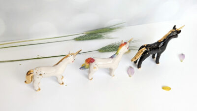Figurine Set - Opossum Fam + 3 Unicorns - Image 4