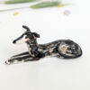 greyhound porcelain figurine custom order