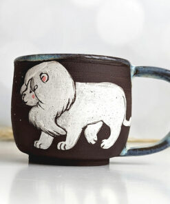 zodiac leo mug
