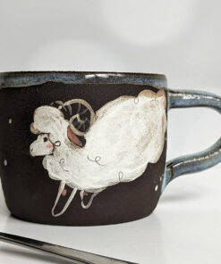 handmade cute zodiac mug