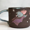 handmade bat mug cute