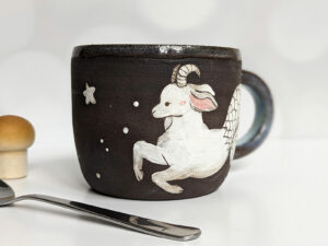 handmade cute zodiac mug