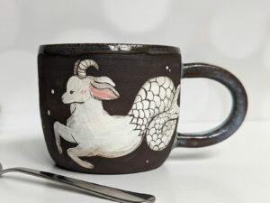 handmade cute zodiac mug