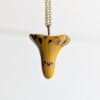 chanterelle porcelain pendant