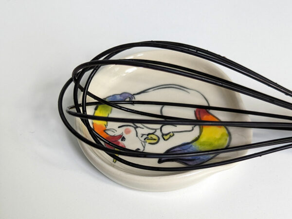 rainbow unicorn spoon rest