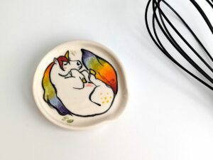 Unicorn spoon rest