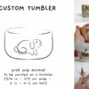 custom tumbler commission