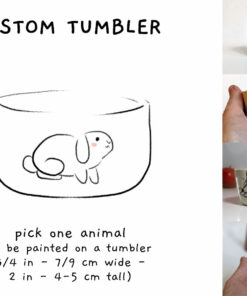 custom tumbler commission