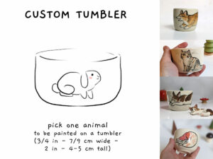 custom tumbler commission