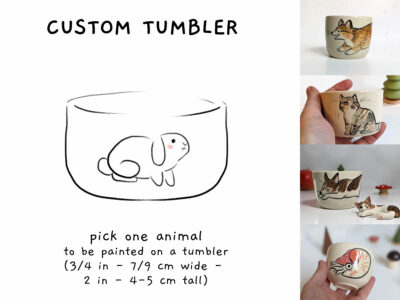 custom tumbler commission