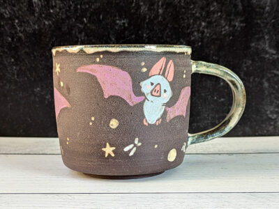 Mug Noir - Chauves Souris – Image 5