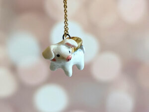 winged piglet pendant