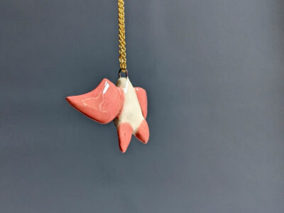 Pendentif Chauve-Souris Blanche – Image 3