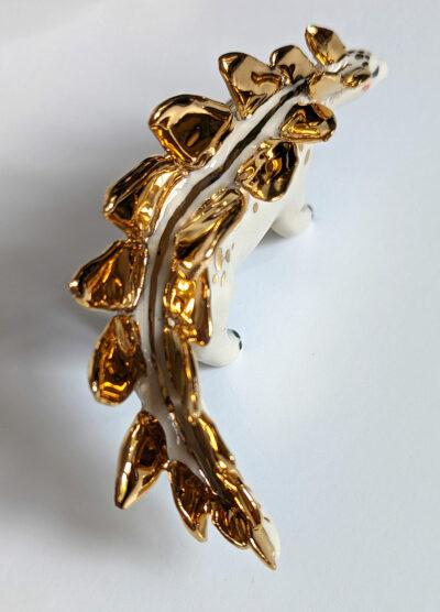 stegosaurus porcelain figurine