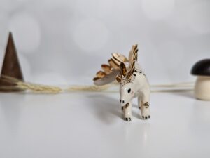 stegosaurus porcelain figurine