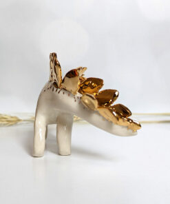 stegosaurus porcelain figurine
